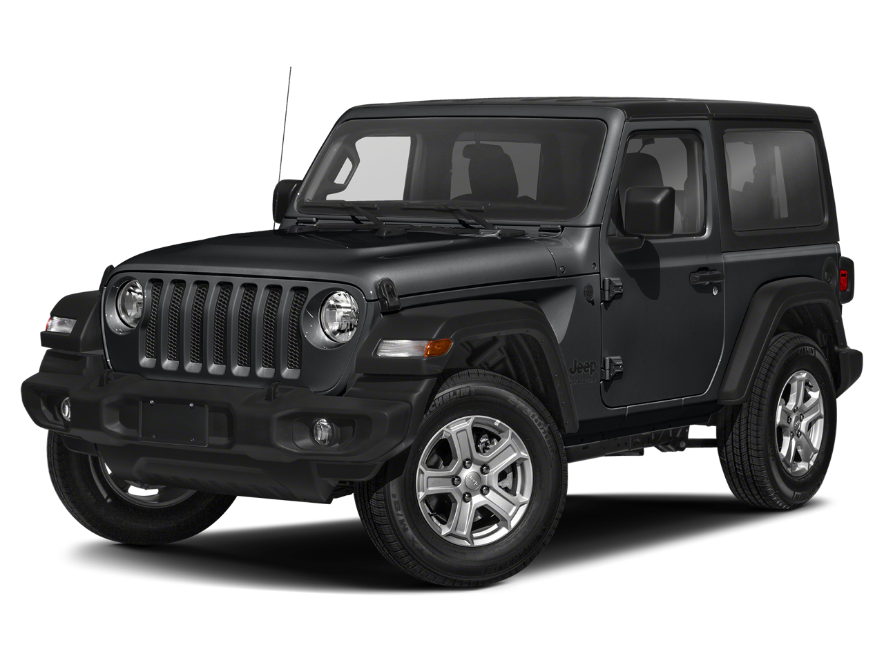 2022 Jeep Wrangler Willys Sport 4x4 in Sting-Gray Clearcoat — front three-quarter view
