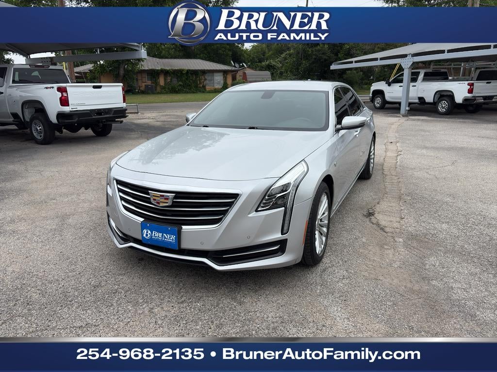 2017 Cadillac CT6 Standard in Radiant Silver Metallic — front three-quarter view